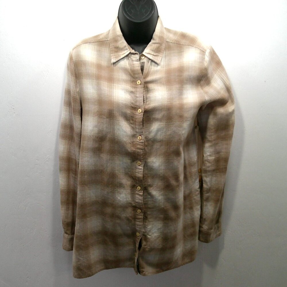Johnny Was Western Button Feminine Long Sleeve Blouse Size XS - Picture 2 of 9
